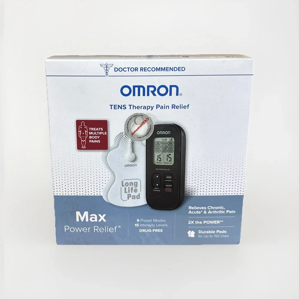 Omron PM500 Max-Power Relief TENS Therapy Pain Relief - New/Sealed